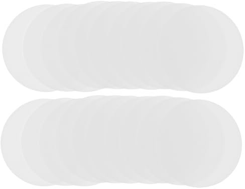 ULDIGI Led Downlight Diffusorpc Kunststoff 3 Zoll 20 Stück Lichtstreuung Lampenschirm Zubehör Flach Hitzebeständig Für Einbauleuchten