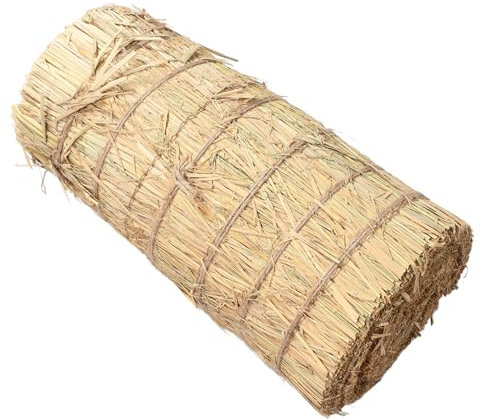 OFFSCH Decorative Hay Stool Straw Seat for Outdoor Bachelorette Party Farmhouse Decor Barley Straw for Photo Prop