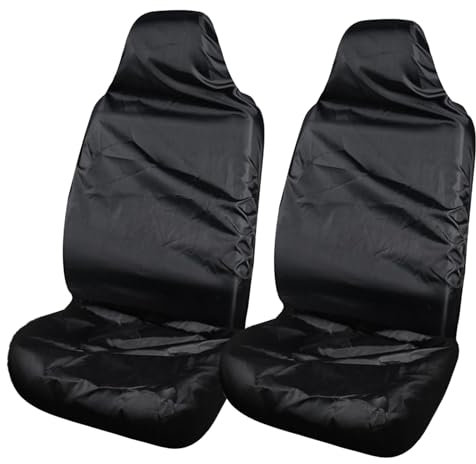 2 Stück Universal Autositzbezüge,Wasserdicht Sitzbezug Auto Vordersitze,Schonbezug Autositz Vorne Für Hund Kinder Einfach Zu Säubern