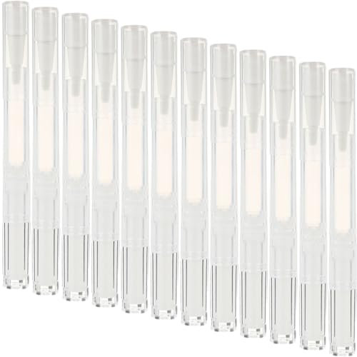 minkissy Penna Per Per Cuticole Tubo Ricaricabile Per Nutriente Per Unghie Confezione Vuota Per Lucidalabbra Penna Anti-perdita