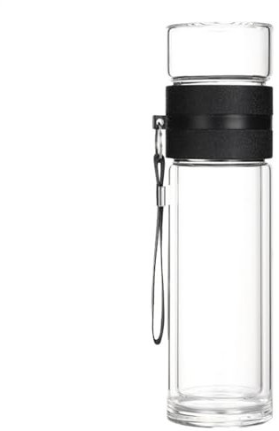Botella Para Té Con Infusor Infusor de Frutas y Hierbas Sueltas Antifugas