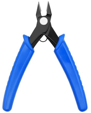 MIETONG Pinze per Taglierine - Blu Tronchesi laterali Acciaio al carbonio Filo morbido Piccolo cavo Pinze da taglio per l'industria elettronica Modellismo Fai Da Te Gioielli Artigianali