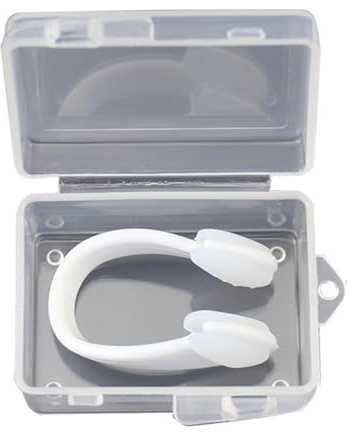 Clip per naso da nuoto, impermeabile, in silicone, per piscina, allenamento, allenamento, accessori per ragazzi, uomini, donne, giovani, ragazze, bambini e adolescenti