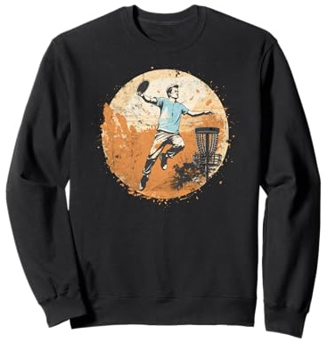 Disc-Golf-Joueur Disc-Golfing Game Vintage Disc-Golf Sweatshirt