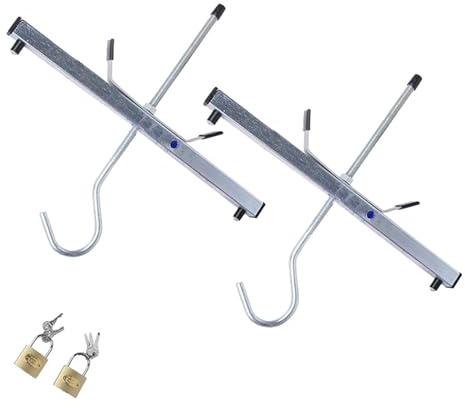 Ladder Clamps Ladder Roof Clamps for Car Accessories Mounting Van Rack Universal Lockable for