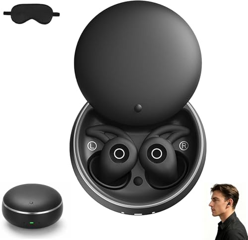 Bluetooth Moto Earbuds, Motorcycle Helmet Bluetooth Earbuds Wireless (Black)