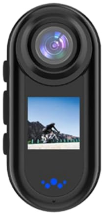 Toheitian Cámara de Acción Deportiva WiFi Mini Thumb DV Camcorder Grabadora de Ciclismo Magnética Pequeña 2K A