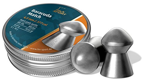 H&N Baracuda Match - Pallini per arma ad aria compressa, da 4,5 mm