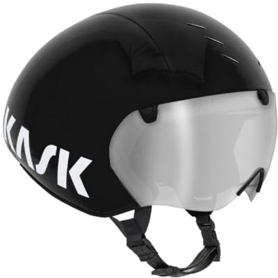 Kask Bambino Unisex – Erwachsene Pro Rennradhelm, schwarz, M-48/58 cm