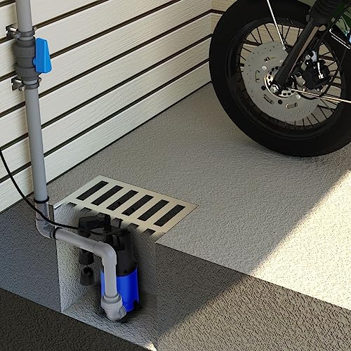 SFA - Sanisub ZPK 40 A - Tragbare Tauchpumpe 5 m | Klar- & Grauwasser - Auto - Schwebstoffe bis 30mm - Keller, Garage, Schächte - 21,8x34,2cm - Dt. Qualität