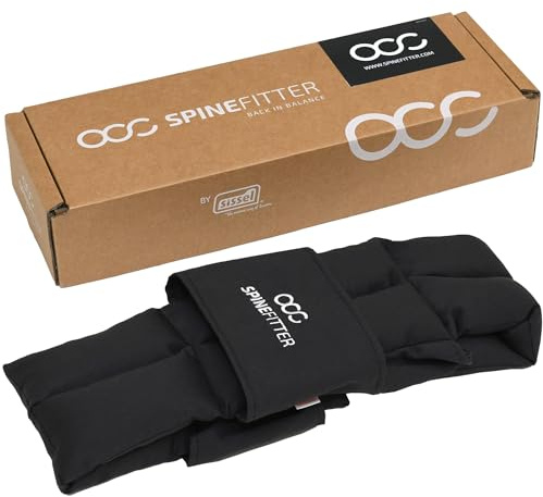 SPINEFITTER by SISSEL Linum | Flaxseed Heat/Cold Pillow | Targeted Treatment for Spinal Muscles | Optimal Relaxation & Well-Being | Versatile Use | Ideal Shape & Design