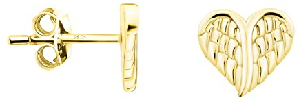 SOFIA MILANI - Damen Ohrringe 925 Silber - Herzen Ohrstecker