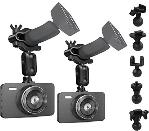 Sportway S90, Dash Cam Halterung mit 6 Gelenken für Rove APEMAN CHORTAU Roav Nexar iiwey Z-Edge Old Shark KDLINKS Crosstour Falcon Zero... Die meisten Auto Dash Kameras