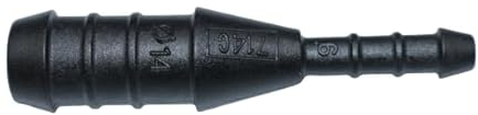 1, 2, 3, 5 oder 10 Schlauchverbinder 14 mm auf 6 mm gerade reduziert PA GF30 schwarz (1)