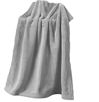 Cabilock Fleece Blanket Solid Flannel Pet Blanket Cozy Fleece Pet Bedding for for Boy for Camping