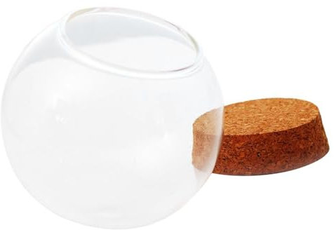 Elegante Glasglocke für Stilvolle Tischdekoration, 10CM