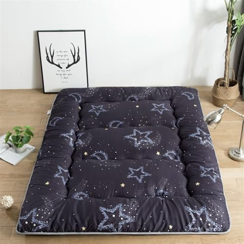 Matratze Matratze Japanische Bodenmatratze Futonmatratze Dicke Faltbare Tatami Matte 10cm Faltbare Rollmatratze Bodenkissen Schützen Matratze zum Schlafen