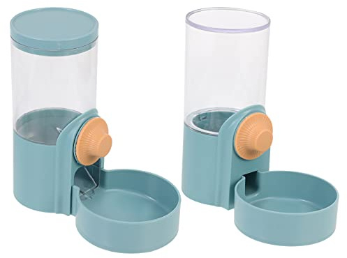 BESPORTBLE Lot De 2 Distributeurs Deau Automatiques pour Chats pour Petits Animaux Chatons Chiots Chiens Installation Facile
