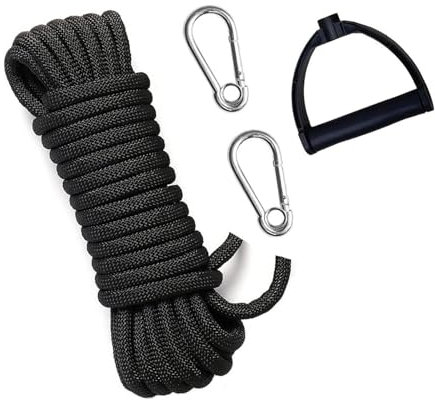 KJDKNC Nylon Abschleppseil Schlittenwagen Zugseil Mit Und Edelstahl Karabinerschnallen Wakeboard Abschleppseil Einfach Zu Bedienen