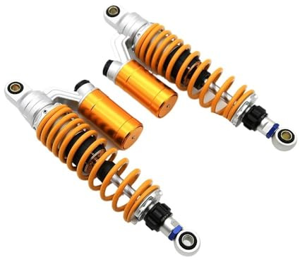 hgudyr Ressort Suspension Amortisseur Amortisseurs Pneumatiques Arrière 12,5 320 Mm pour Scooter pour CX500 GL500 CB400 Dirt Bike Gokart Quad ATV Moto