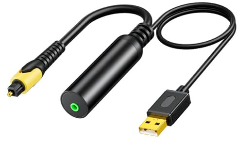 Cavo USB Convertitore Audio Cavo SPDIF Digitale Ad Analogico 3.5mm Adattatore Audio Coassiale Amplificatori Stereo Console di Gioco Adattatore