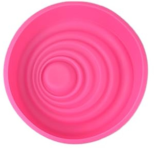 FROMCEO Molde redondo de silicona para tartas con textura resistente a las heladas para hornear profesional y presentación de postres, herramienta de cocina, molde redondo de silicona para tartas