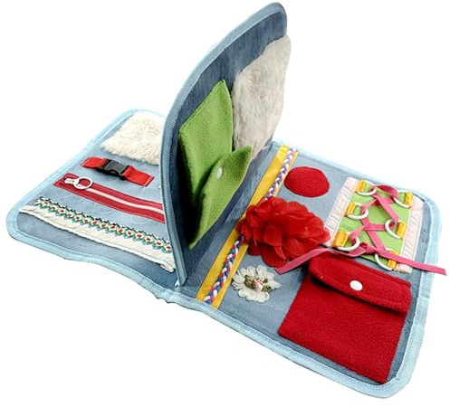 Produits pour personnes âgées atteintes d'Alzheimer : Couverture sensorielle multifonctionnelle pour adultes souffrant de démence jouets sensoriels apaisants et réconfortants pour adultes atteints