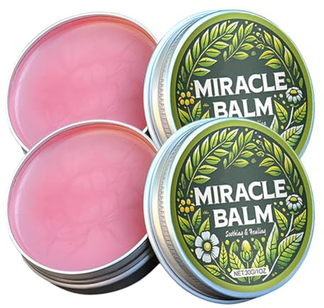 NHPY 2 piezas de bálsamo milagroso, crema calmante para las articulaciones, ingredientes naturales, bálsamo para piernas, brazos y pies, alivio refrescante en caso de molestias
