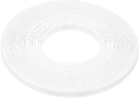 XHCTNB Stecca in Poliestere per Cucito, Corsetto Lisca di Pesce 45 Iarde 6 mm, Strisce Supporto per Corsetti, Abito da Sposa, Cappelli, Vestiti da Festa, Bianco