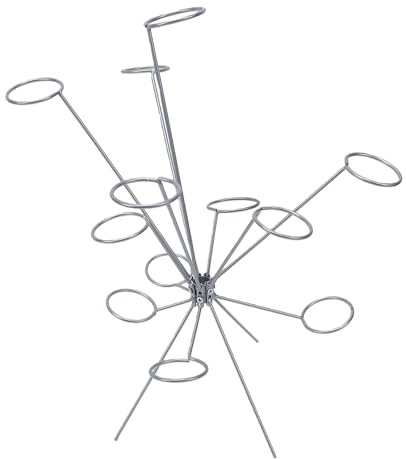 Fockety Ciotola per frutta esplosiva, porta banane moderno ed esclusivo in lega di alluminio con effetto fluttuante a 360°, porta frutta di grande capacità per piano, tavolo da pranzo, (SILVER)