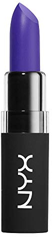 NYX VELVET MATTE LIPSTICK 01 DISORDERLY - DEEP PURPLE / BY GLITZ