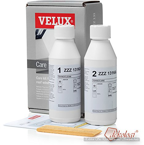 VELUX Vernis Set d'entretien pour Velux fenêtre Bois Laqué Blanc Zzz 131 KA