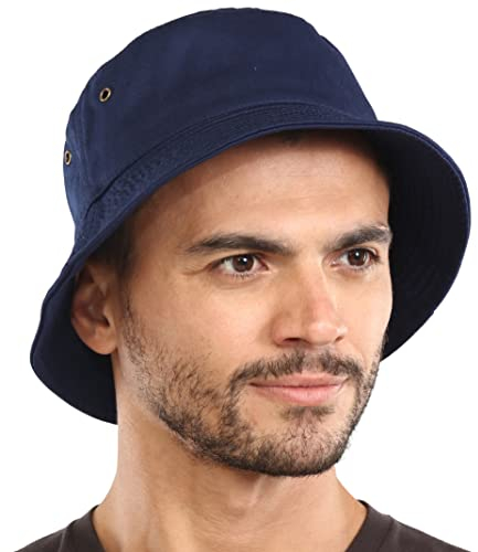 Tough Headwear Fischerhut für Herren – Fischerhut – Herren-Strandhut – Fischerhut für Damen – Strandhüte für Damen – Sonnenhüte Marineblau