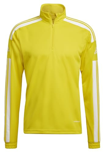 adidas Hombre Squadra 21 Training Jacket, Team Yellow / White, S