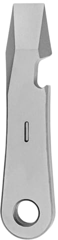 Pry Bar Titanium Multifunctional Lever Tool with CM Unit Scale Function for Camping Hiking and Hunting