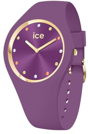 ICE-WATCH - Ice Cosmos Purple Magic - Lila Damenuhr mit Plastikarmband - 022286 (Small +)