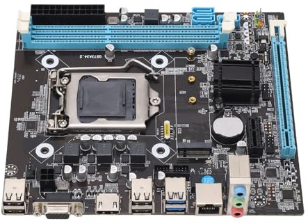 Carte Mère de Jeu, Carte Mère LGA 1150 Double Canal DDR3 M.2 NVMe NGFF SATA PCIe Slot PC Carte Mère pour Core pour Xeon pour Celeron G pour Pentium G