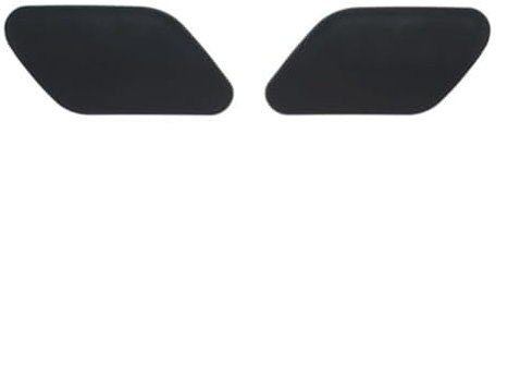 QASULER Front Headlight Washer Nozzle Cover Headlamp Water Spray Jet Cap, for Vauxhall, for Opel, Insignia A 2008 2009 2010 2011 2012 2013 Replacement Headlight Washer Cap(Black SET)