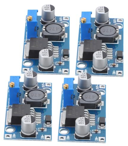 Gatuida 4pezzi Regolatore Di Tensione Step-down Regolabile Compatibile Modulo Convertitore Dc-dc a Bassa Tensione Uscita a Basso Rumore Per Dispositivi Elettronici Vari
