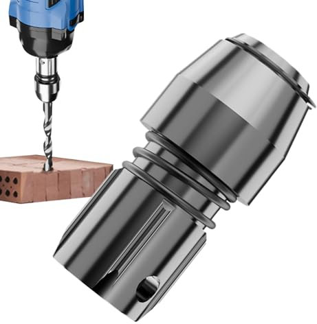 Drill Chuck Extender Adapter Drill Chuck Extender Heavy Duty Converter for Mechanical Work, Gardening and Professional Tools