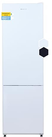 magictec Frigo congelateur combiné,refrigerateur congelateur combine | 266 L (192 L/74 L) | Réfrigérateur congélateur no frost | Pose libre | Éclairage LED | Blanc