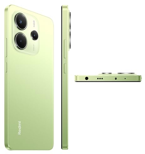 XIAOMI Redmi Note 14 4G Smartphone 8GB+256GB 108MP AI Camera All-Star Durability MediaTek Helio G99-Ultra 120Hz Eye-Care Display 5500mAh Battery, con NFC, Sin Cargador. (Verde)