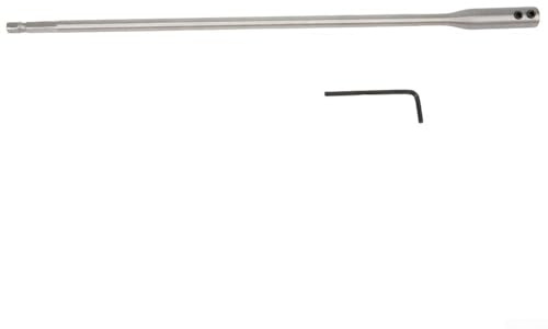 Besttoolifes Barra de extensión de broca de 150 mm y 300 mm, varilla de extensión de vástago hexagonal para adaptador de taladro de herramienta eléctrica, barra de extensión para brocas, acoplador