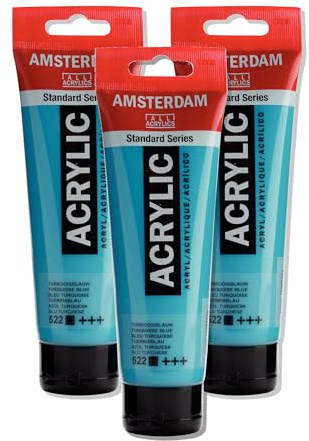 Amsterdam Standard Series Acrylfarbe Tube 120 ml Türkisblau 522 (17095222)