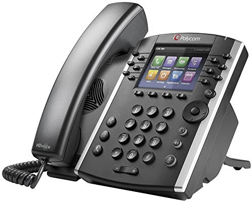 Polycom 2200-46162-025 - Telefono HD VVX410, Senza Alimentatore