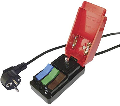 Cliff CL1860 Measuring Adapter Angled Male Plug + Protective Contact - Quick Connection