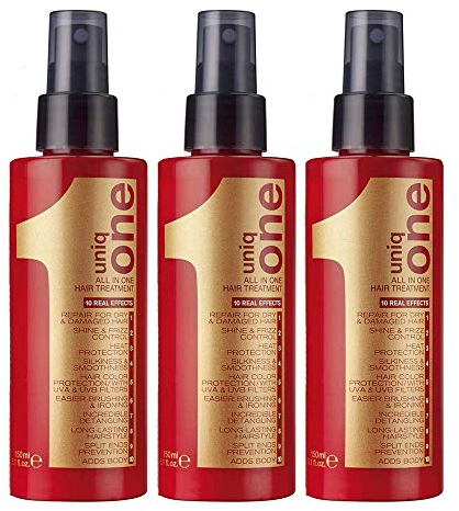 Pack of 3 REVLON Professional Uniq One Hair Treatment, 150ml.