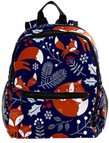 delayer Kinderrucksack Schulranzen roter Fuchs Kindergarten Kindertasche Vorschulkindergarten Reisetasche