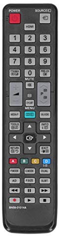 Universal TV-fjärrkontroll för, Universal Fjärrkontroll, 01014A TV-ersättningsfjärrkontroll Kompatibel med -01014A, AA59-00508A, AA59-00478A, AA59-00466A