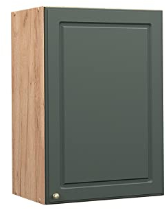 Vicco Hängeschrank Fame-Line, Grün-Gold Landhaus/Goldkraft Eiche, 50 cm